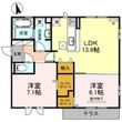 吹田市山田 東3丁目の間取図