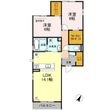 茨木市蔵垣内３丁目の間取図