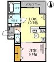 尼崎市武庫之荘西2丁目の間取図