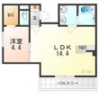 豊中市柴原町3丁目の間取図
