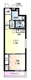 フジパレス淡路Ⅱ番館の間取図