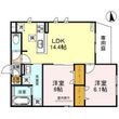 D-residence石橋の間取図