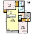 茨木市庄2丁目の間取図