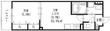 大東市北条6丁目の間取図