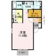 茨木市郡山2丁目の間取図