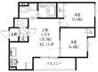 吹田市原町３丁目の間取図
