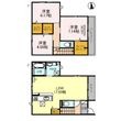 茨木市春日1丁目の間取図