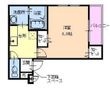 フジパレス吹田寿町Ⅱ番館の間取図