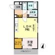 箕面市新稲1丁目の間取図