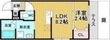 茨木市蔵垣内３丁目の間取図