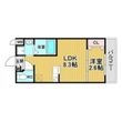 茨木市蔵垣内３丁目の間取図