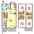 吹田市五月が丘南の間取図