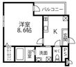 フジパレス南塚口町三丁目の間取図