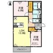 茨木市沢良宜西2丁目の間取図