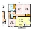 四條畷市大字中野の間取図