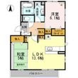 茨木市真砂1丁目の間取図
