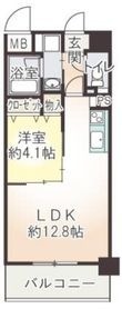 豊中市服部南町1丁目の間取図