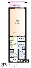 大阪市城東区天王田の間取図
