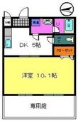 四條畷市美田町の間取図