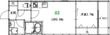 大阪市淀川区塚本6丁目の間取図