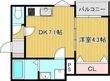 摂津市香露園の間取図