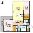 茨木市西田中町の間取図