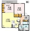 茨木市橋の内3丁目の間取図