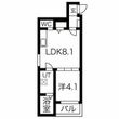 ルミエール若江岩田の間取図
