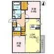 枚方市枚方上之町の間取図