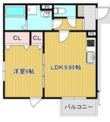茨木市寺田町の間取図