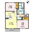 高槻市登町の間取図