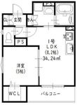 交野市星田3丁目の間取図