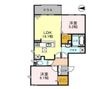茨木市橋の内3丁目の間取図