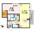 茨木市太田2丁目の間取図
