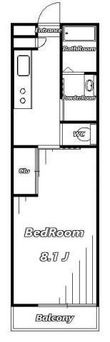 リブリ・Avenueの間取図