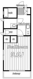 HATUKI♯2の間取図