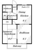 ハイツストーンリークの間取図