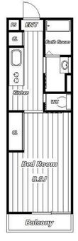 リブリ・CASA TRESの間取図