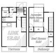 グランメール葛城の間取図