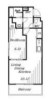 Riria幕張本郷参番館の間取図