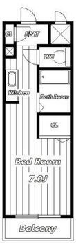 アンビション青山の間取図