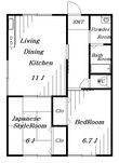 クレイル稲毛の間取図