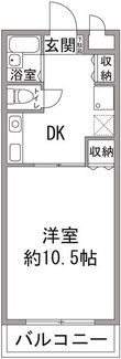 ウインド稲毛の間取図