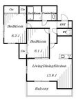 ベラヴィスタ蘇我の間取図