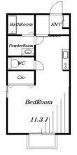 アリエッタの間取図