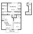 アン リッシュの間取図