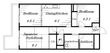 ライオンズマンション稲毛第2の間取図