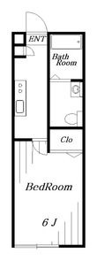 クエスト稲毛の間取図