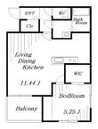 ミリアビタ長洲の間取図