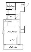 レジデンスホワイエの間取図